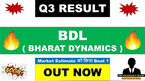 Bharat Dynamics Q3 FY24 Results Live : profit rise by 61.25.